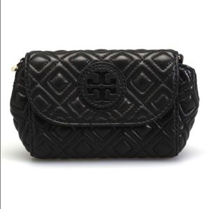 Tory Burch Marion Quilted Small Leather Crossbody